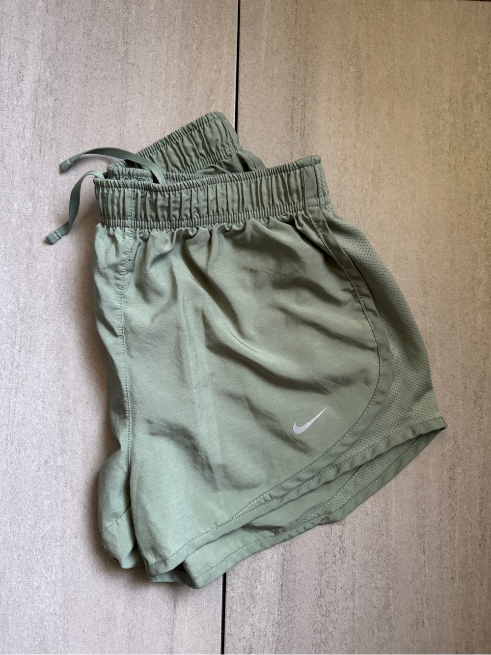 Nike Women’s Sage Green Running Shorts